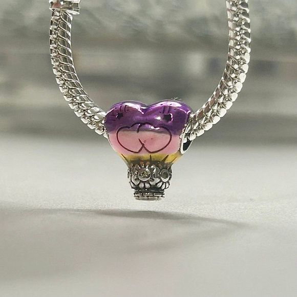 Happy Birthday Heart Balloon Charm - Picture 4 of 9